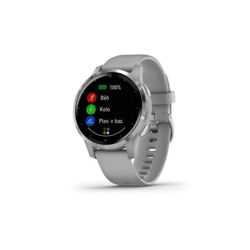 GPS hodinky Garmin vívoactive4S Silver/Gray