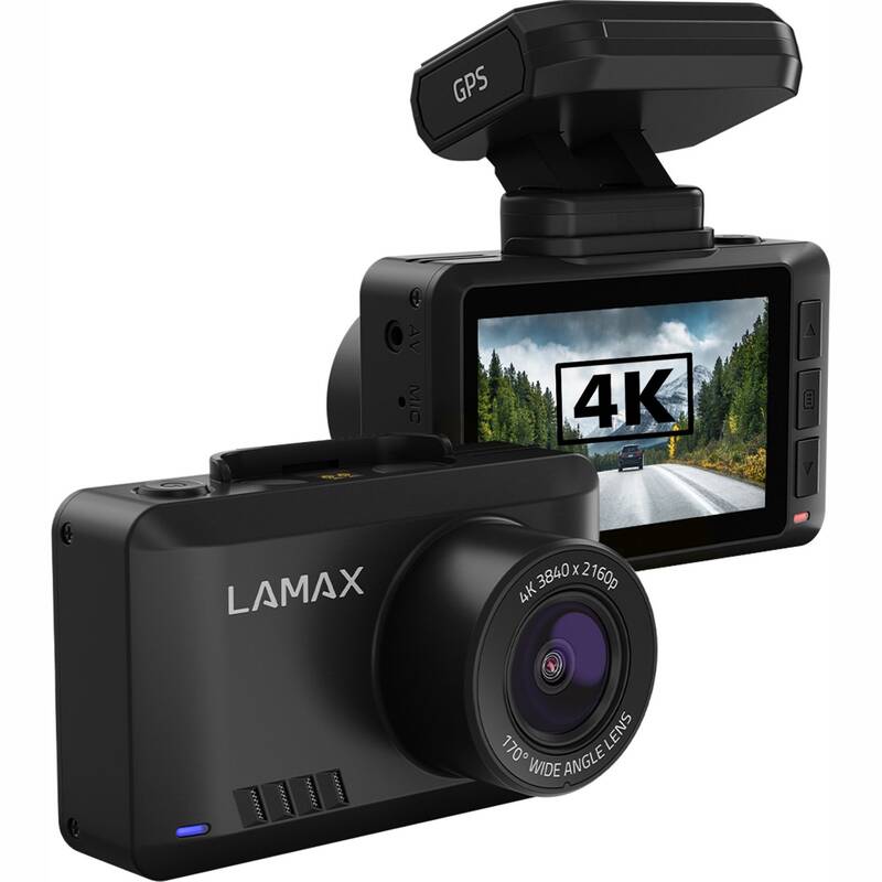 Autokamera LAMAX T10 4K GPS (s hlášením radarů) černá